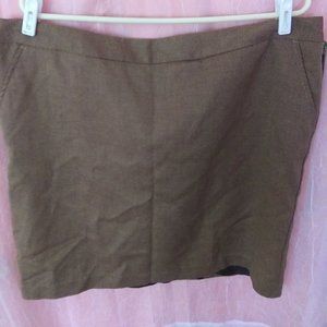 3/$15, Brown skirt NWT, Size 18